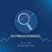 blue and white modern digital marketing logo
